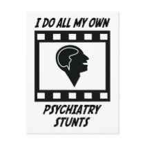 Psychiatry Stunts Postcards