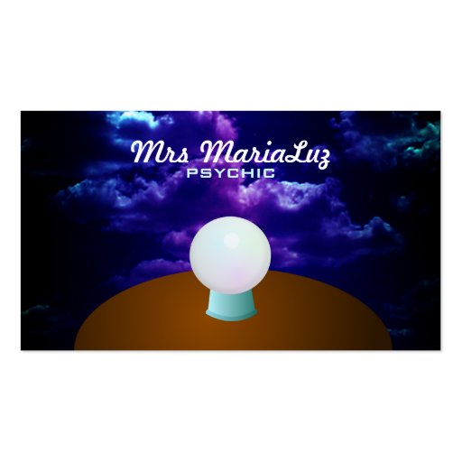 Psychic Business Cards (front side)
