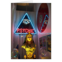 Psychic Fortune Telling Birthday Card