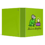 Psychic Frog Vinyl Binder
