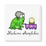 Psychic Frog Fridge Magnets