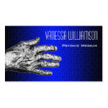 Psychic Medium Professional Blue Business Card