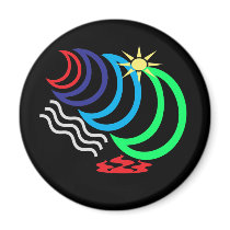 Psychic Power Booster Magnet by CMYK_Designs Psychic Power Booster Magnet