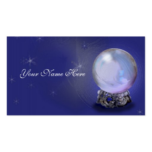 PSYCHIC Readings Business Card (back side)