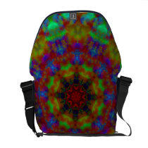 Psychic Signs mandala kaleidoscope messenger bag rickshaw messenger bags