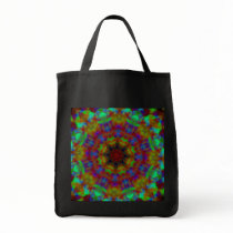 Psychic Signs mandala tote bag bags