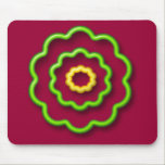 Psychidelic Flower mousepads