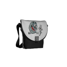 Psycho Bowling Courier Bags