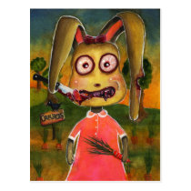 Psycho bunny postcard