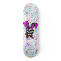 PSYCHO BUNNY SPLATTER BOARD skateboards by psychokiller138 PSYCHO BUNNY SPLATTER BOARD skateboards