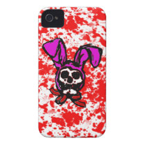 PSYCHO BUNNY SPLATTER CASE-MATE CASE IPHONE 4 CASE-MATE CASE