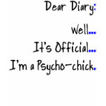 Psycho-chick 021 tshirts