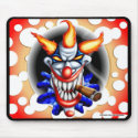 Psycho Clown Mouse Pad mousepads by LinkArtworks Psycho Clown Mouse Pad mousepads