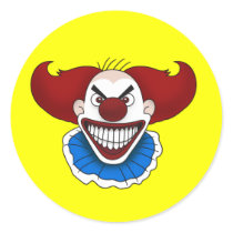 Psycho Clown Stickers