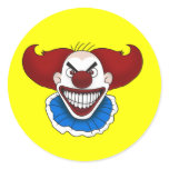Psycho Clown Stickers