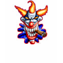 Psycho Clown t-shirts by LinkArtworks Psycho Clown t-shirts