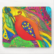 Psycho-Delic Dan Mousepad
