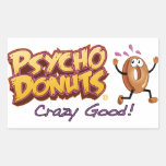 Psycho Donuts Stickers stickers