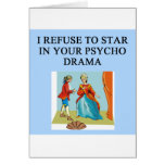 psycho drama queen cards