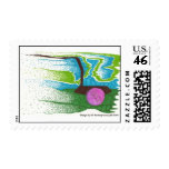 Psycho Golfer Postage Stamp