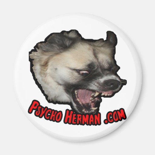 Psycho Herman .com Magnets
