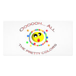 Psycho Smiley Photo Card Template