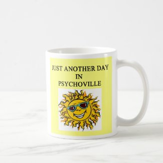 PSYCHO smiling sun, PSYCHO smiling sun mug
