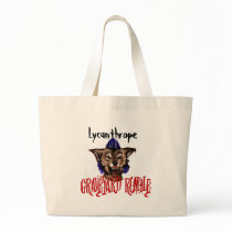 Psychobilly Werewolf Tote bag