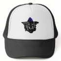 Psychobilly Wolf Trucker Hat
