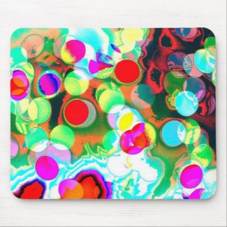Psychodelic Lights Mousepad mousepad