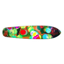 Psychodelic Lights Skateboard