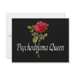 Psychodrama Queen Personalized Invite