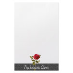 Psychodrama Queen Stationery Design