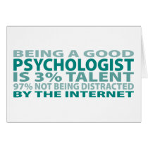 Psychologist 3% Talent cards by sciencewillprevail Psychologist 3% Talent cards