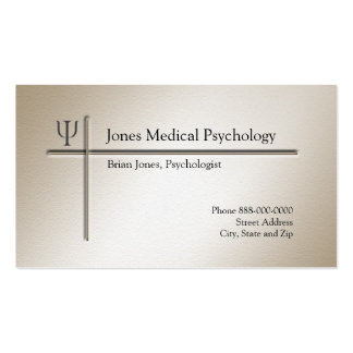 Psychologist Business Card