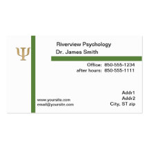 Psychologist Business Card