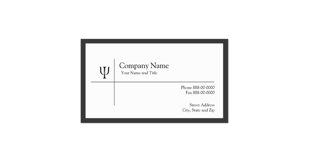 psychologist-business-card-zazzle