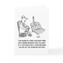 Psychologist Cartoon- Gun Confessions Cards