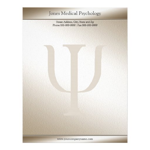 Psychologist Letterhead | Zazzle