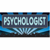 Psychologist Marquee photo sculptures