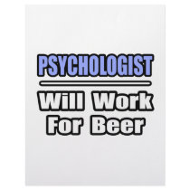 Psychologist...Will Work For Beer letterhead