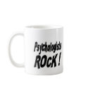 Psychologists Rock! Mug by TShirtDotCom Psychologists Rock! Mug