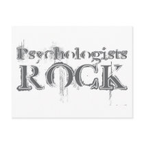 Psychologists Rock postcards by busybrain Psychologists Rock postcards