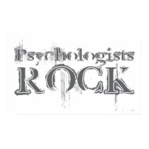 Psychologists Rock posters by busybrain Psychologists Rock posters