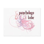 Psychology Babe Postcard