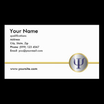 Psychology Business Card, Double Sided business cards
