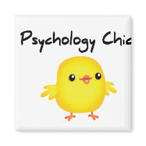 Psychology Chic Refrigerator Magnet