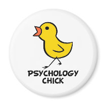 Psychology Chick Refrigerator Magnets