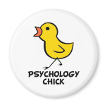 Psychology Chick Refrigerator Magnets