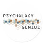 Psychology Genius Sticker